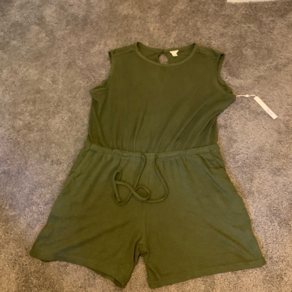Caslon - Knit Romper (Plus Size) size 3X - Picture 7 of 11